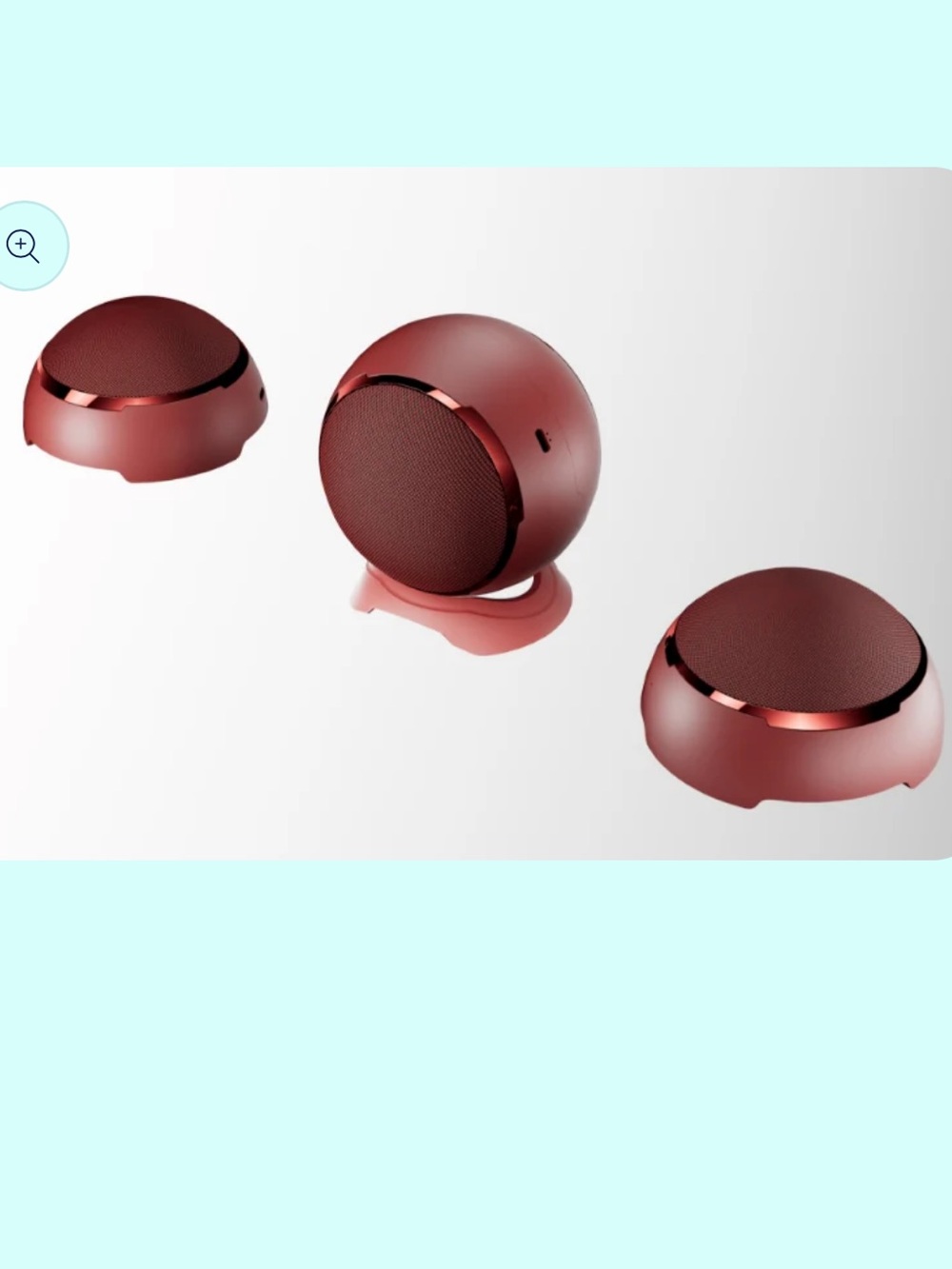 DuoSphere 2-in-1 Wireless Speaker - Metallic Pink retail $130.00